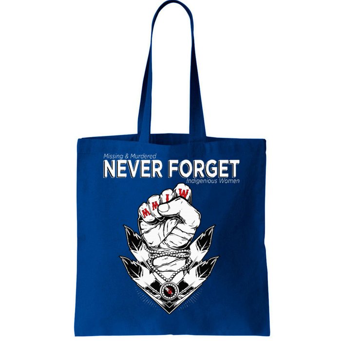 Mmiw Missing & Murdered Indigenous Women Native Clothing Tote Bag