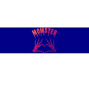 Momster Mommy Mother Monster Halloween Matching Costume Gift Funny Gift Bumper Sticker