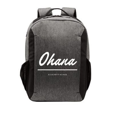 McKenzie Milton Merch Ohana Over Everything White Vector Backpack