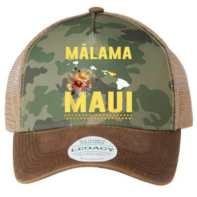 Malama Maui Malama Strong Hawaii Legacy Tie Dye Trucker Hat