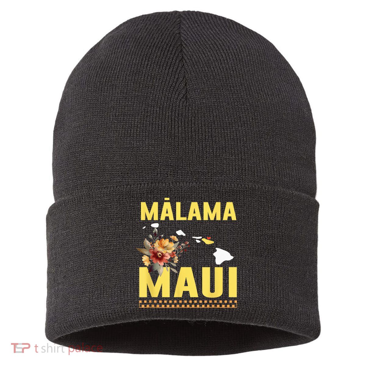 Malama Maui Malama Strong Hawaii Sustainable Knit Beanie
