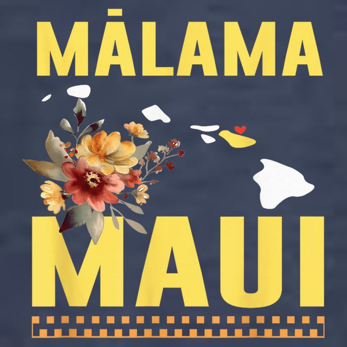 Malama Maui Malama Strong Hawaii Womens T-Shirt