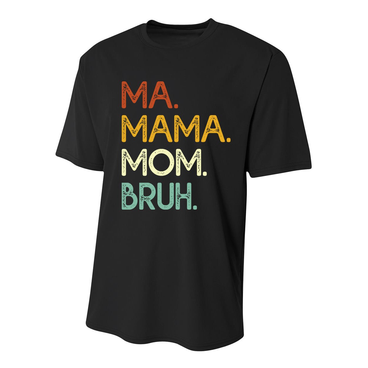Ma Mama Mom Bruh Vintage Retro Youth Performance Sprint T-Shirt
