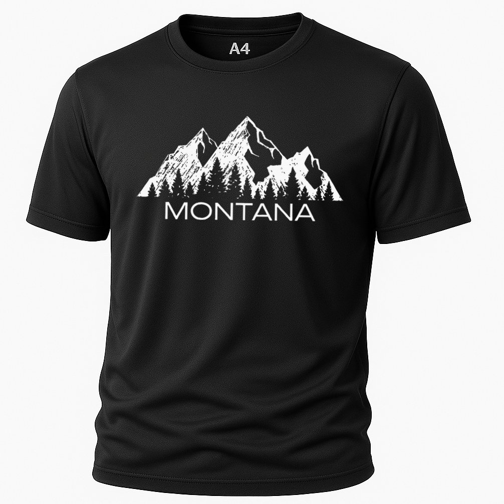 Montana Montana Mountain Gift Cool Montana Cooling Performance Crew T-Shirt