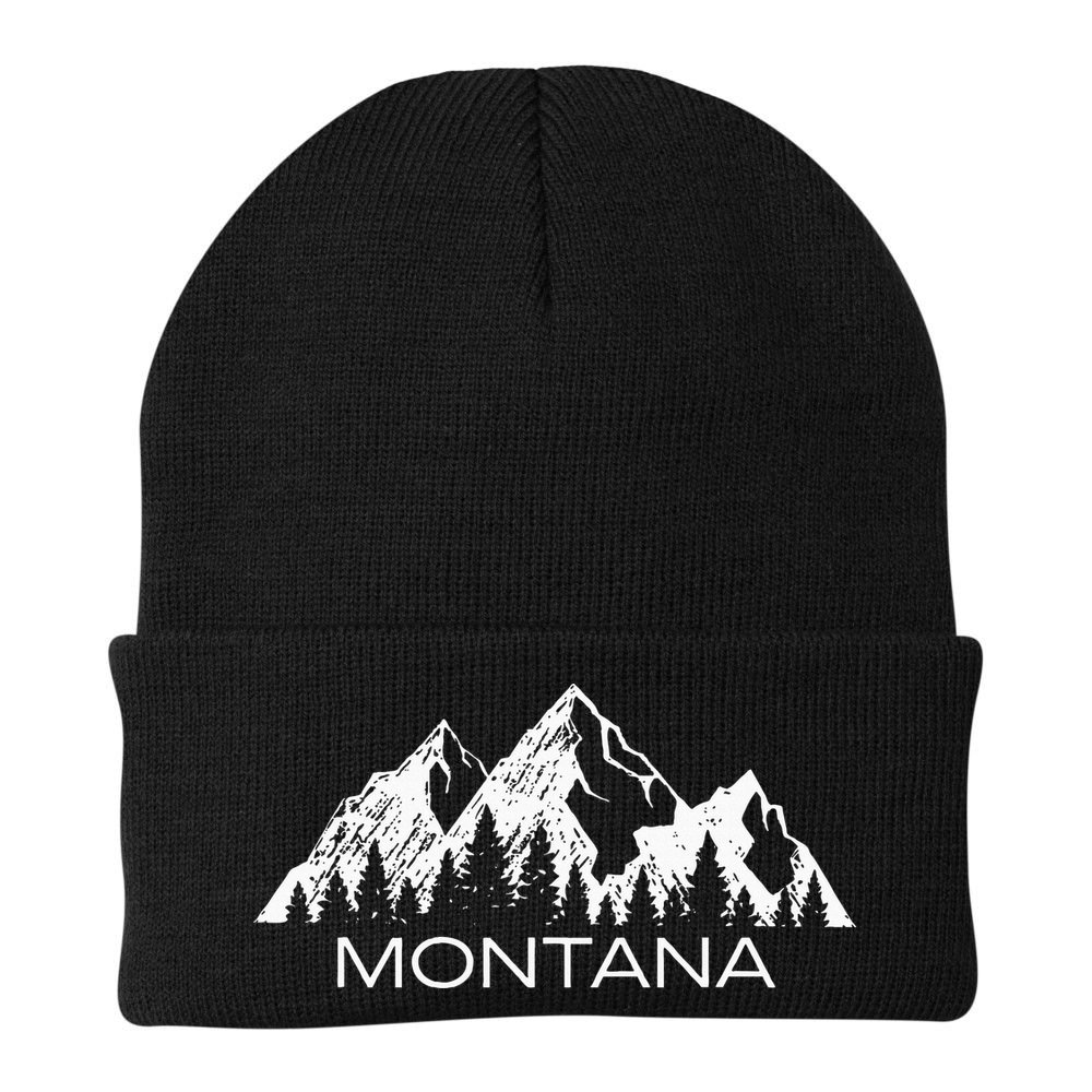 Montana Montana Mountain Gift Cool Montana Beanie