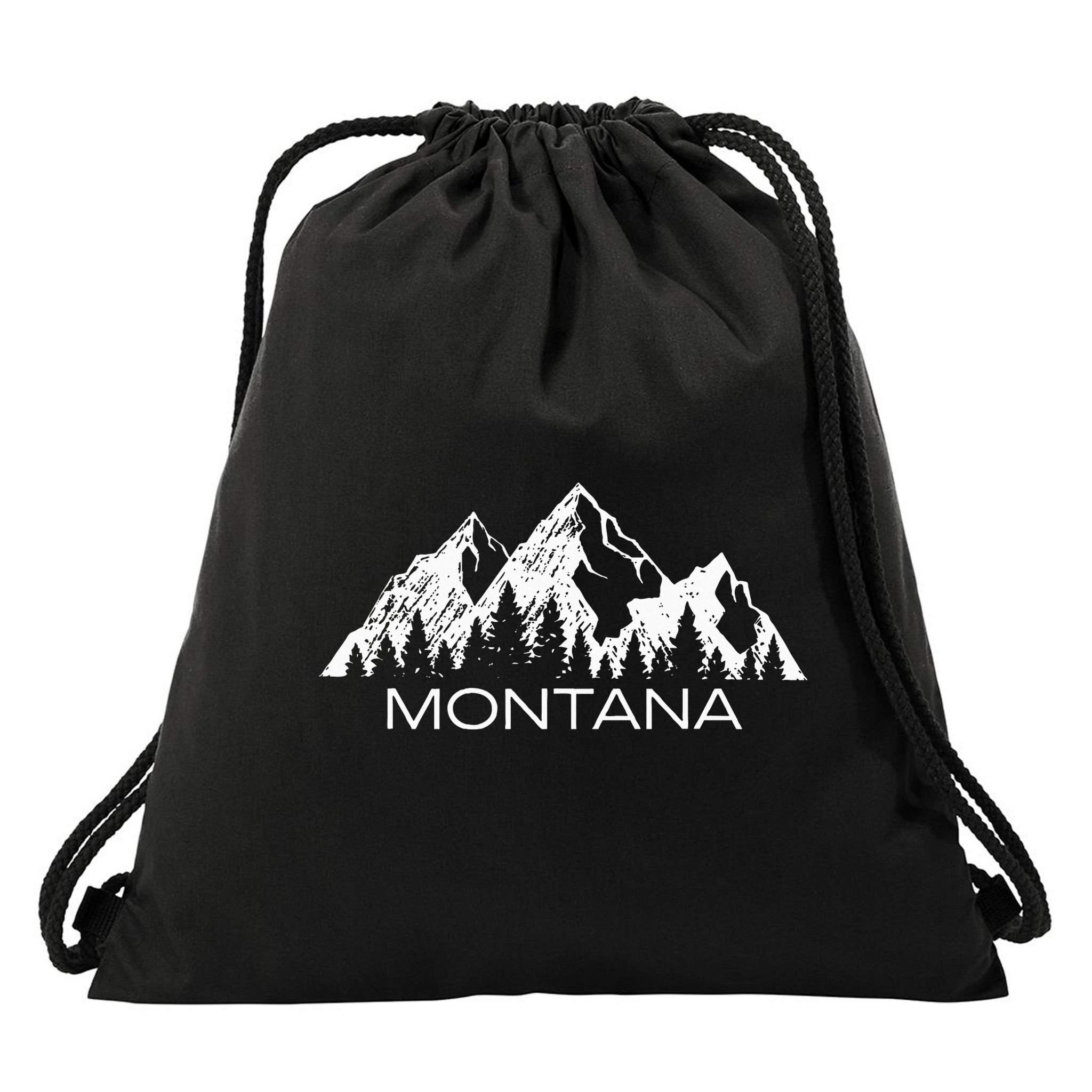 Montana Montana Mountain Gift Cool Montana Drawstring Bag