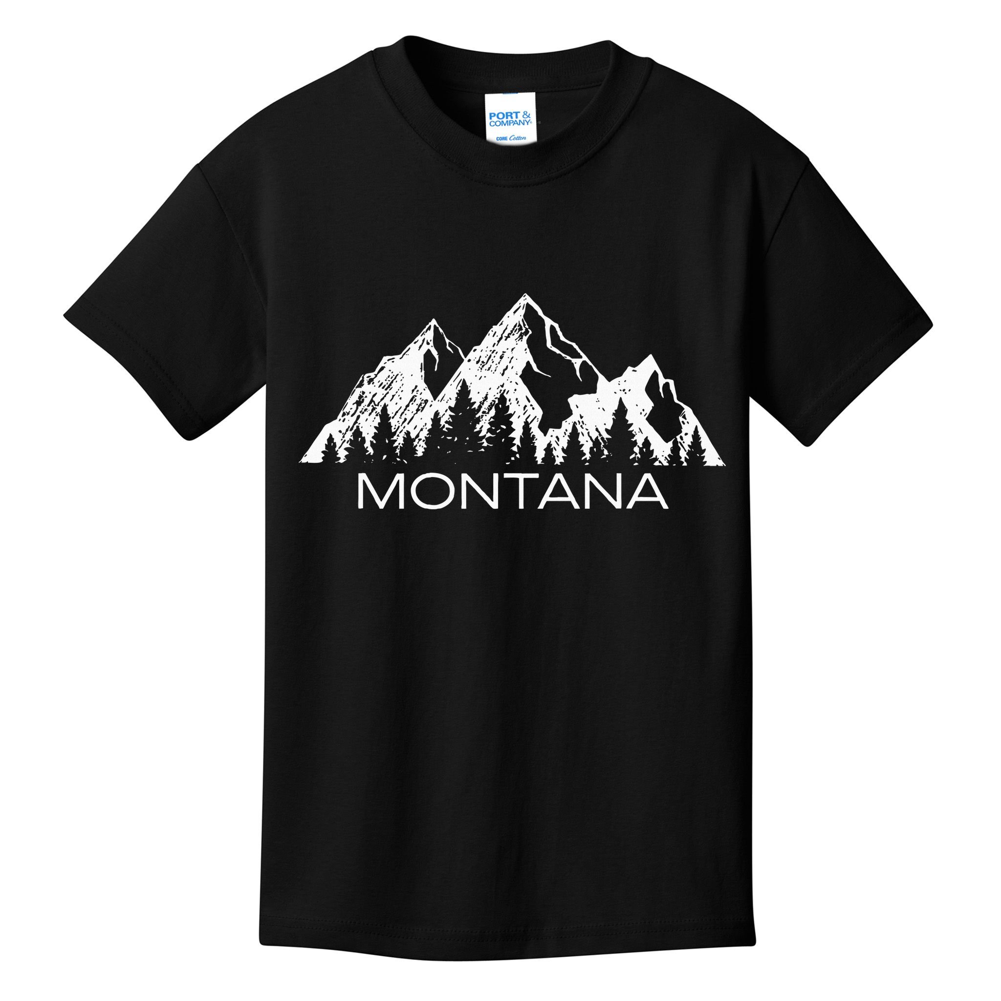 Montana Montana Mountain Gift Cool Montana Kids T-Shirt