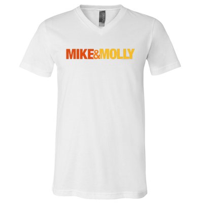 Mike & Molly V-Neck T-Shirt