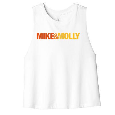 Mike & Molly Women's Racerback Cropped Tank