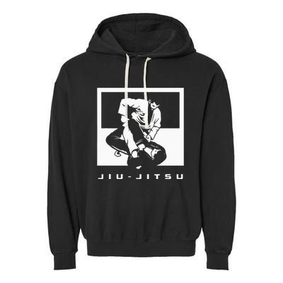 MMA Mixed Martial Arts Jiu Jitsu Apparel Jiu Jitsu Garment-Dyed Fleece Hoodie