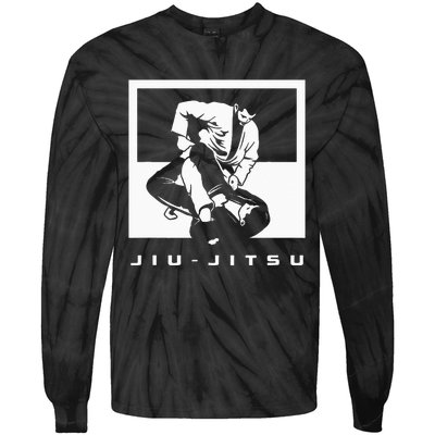 MMA Mixed Martial Arts Jiu Jitsu Apparel Jiu Jitsu Tie-Dye Long Sleeve Shirt