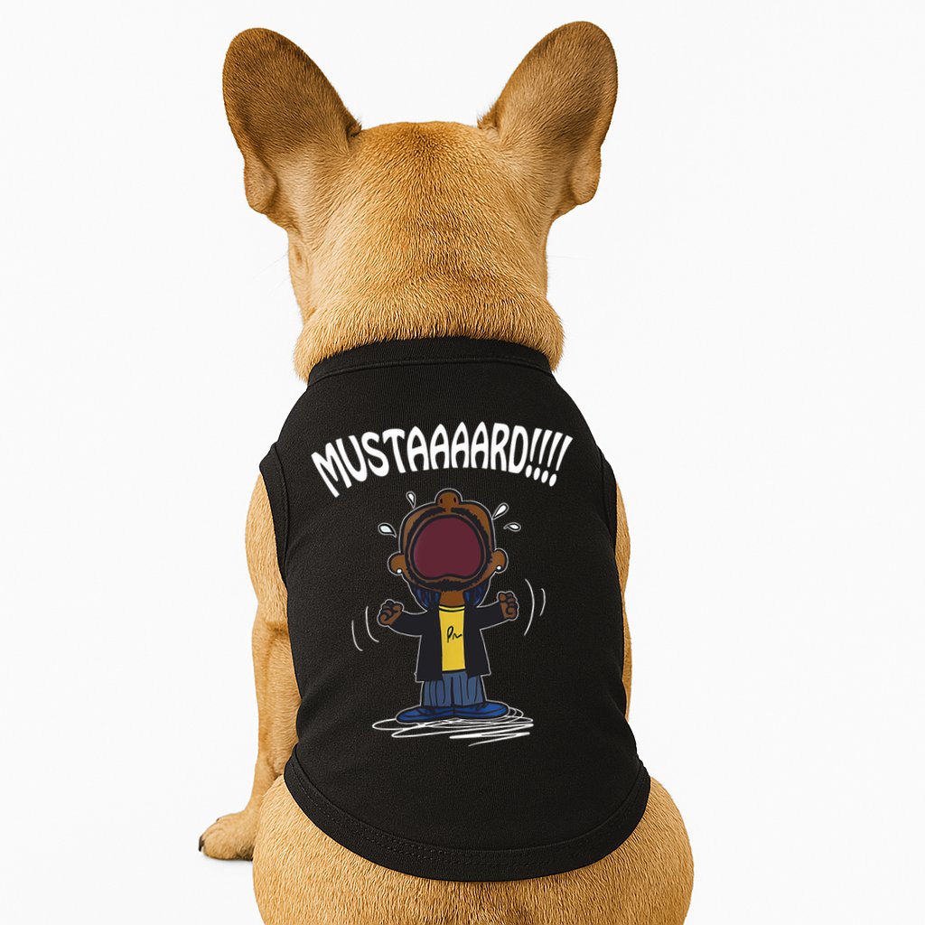 Mustard Meme Doggie Tank