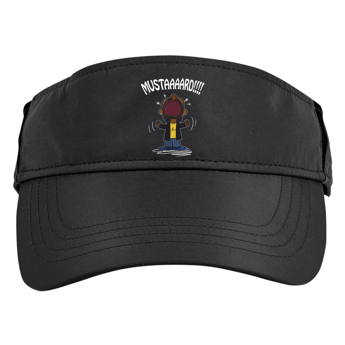 Mustard Meme Adult Drive Performance Visor