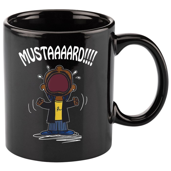 Mustard Meme 11oz C Handle Ceramic Mug