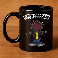 Mustard Meme 11oz C Handle Ceramic Mug
