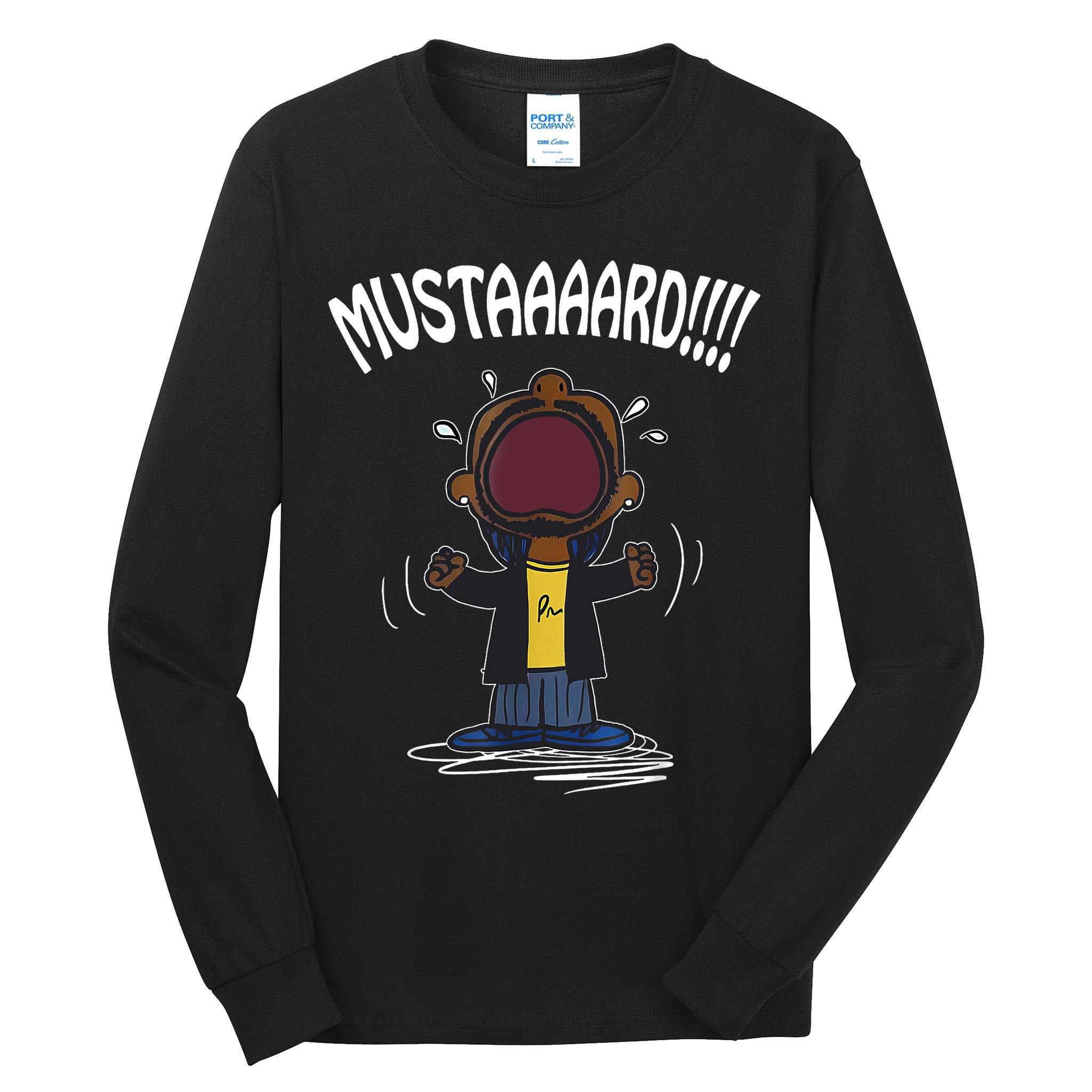 Mustard Meme Tall Long Sleeve T-Shirt