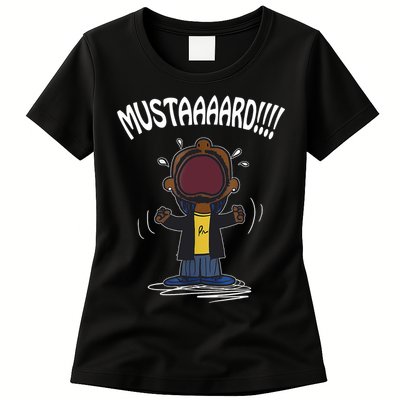 Mustard Meme Womens T-Shirt