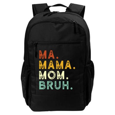 Ma Mama Mom Bruh Vintage Retro Backpack