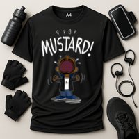 Mustard Meme Cooling Performance Crew T-Shirt