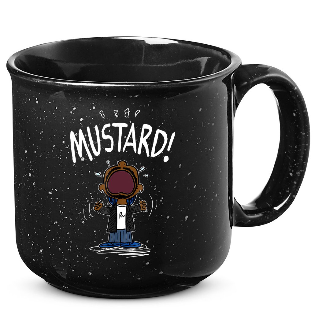 Mustard Meme 15oz Campfire Ceramic Mug