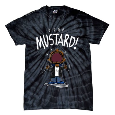 Mustard Meme Tie-Dye T-Shirt