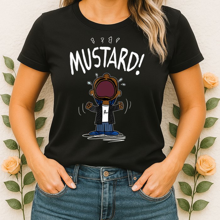 Mustard Meme Womens T-Shirt