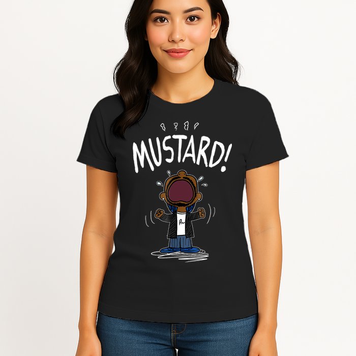 Mustard Meme Womens T-Shirt