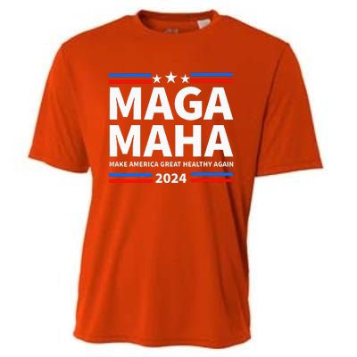 Maha Maga Make America Healthy Great Again Trump Kennedy Cooling Performance Crew T-Shirt