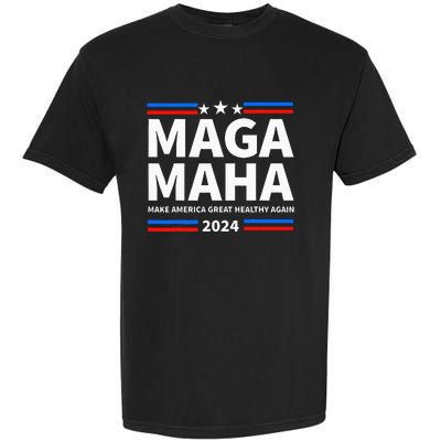 Maha Maga Make America Healthy Great Again Trump Kennedy Garment-Dyed Heavyweight T-Shirt