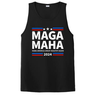 Maha Maga Make America Healthy Great Again Trump Kennedy PosiCharge Competitor Tank