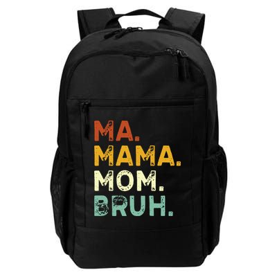Ma Mama Mom Bruh Vintage Retro Backpack