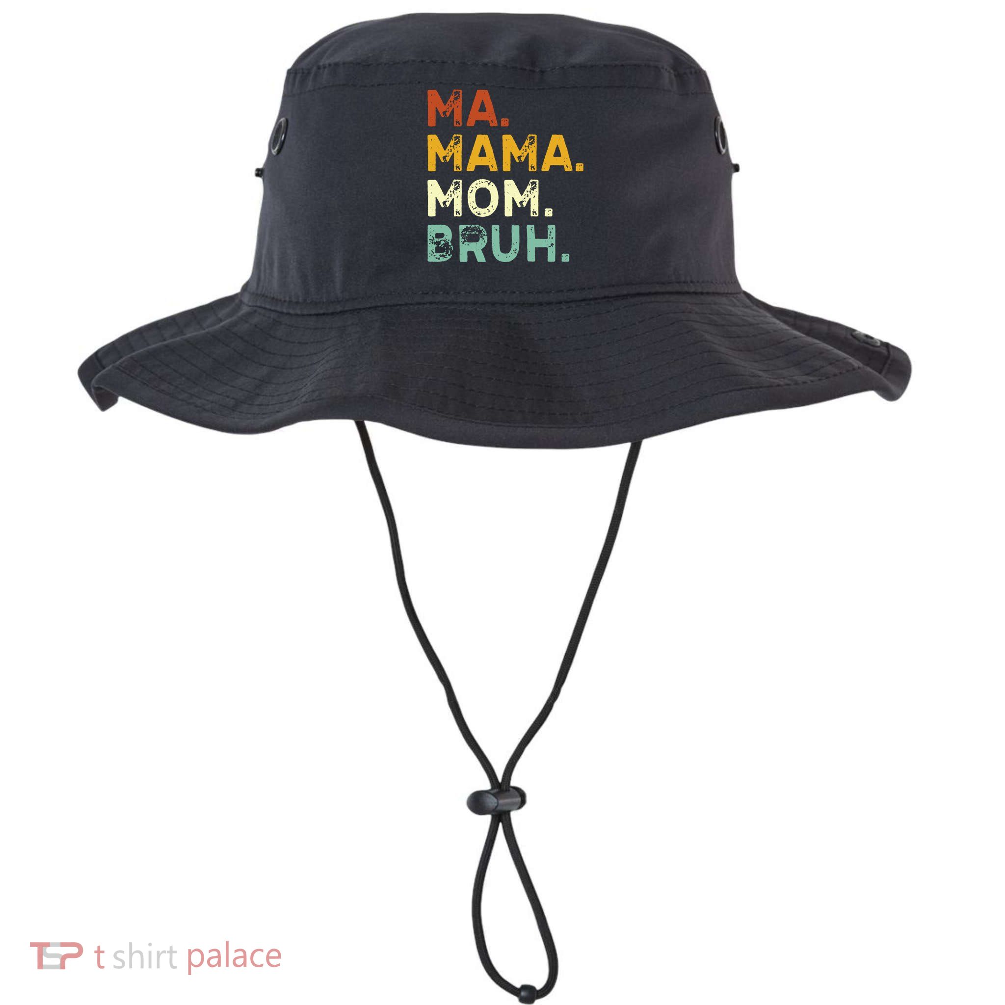 Ma Mama Mom Bruh Vintage Retro Bucket Hat