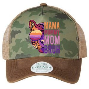 Mama Mommy Mom Bruh Lion Gift Legacy Tie Dye Trucker Hat