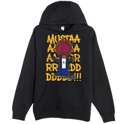 Mustard Meme Premium Pullover Hoodie