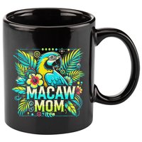 Macaw Mom 11oz C Handle Ceramic Mug