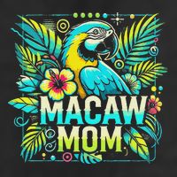 Macaw Mom 11oz C Handle Ceramic Mug