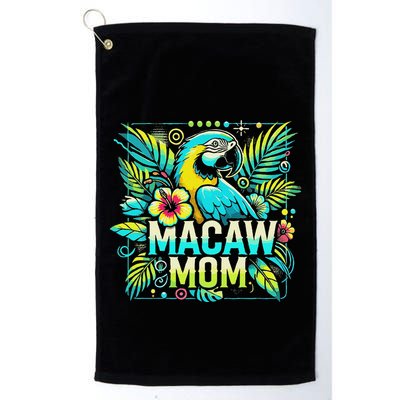 Macaw Mom Golf Towel