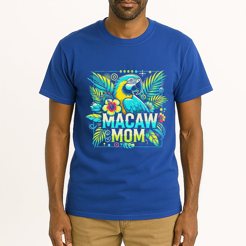 Macaw Mom Tall T-Shirt