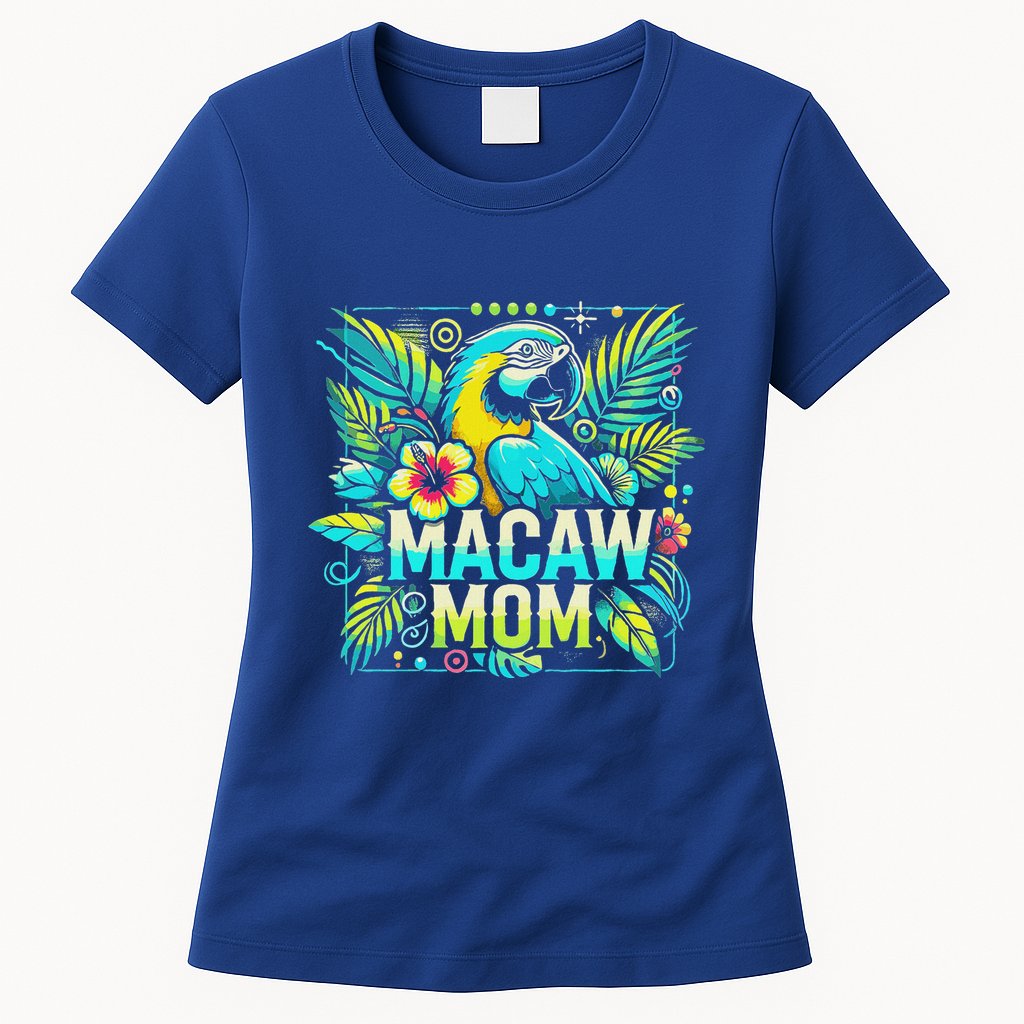 Macaw Mom Womens T-Shirt
