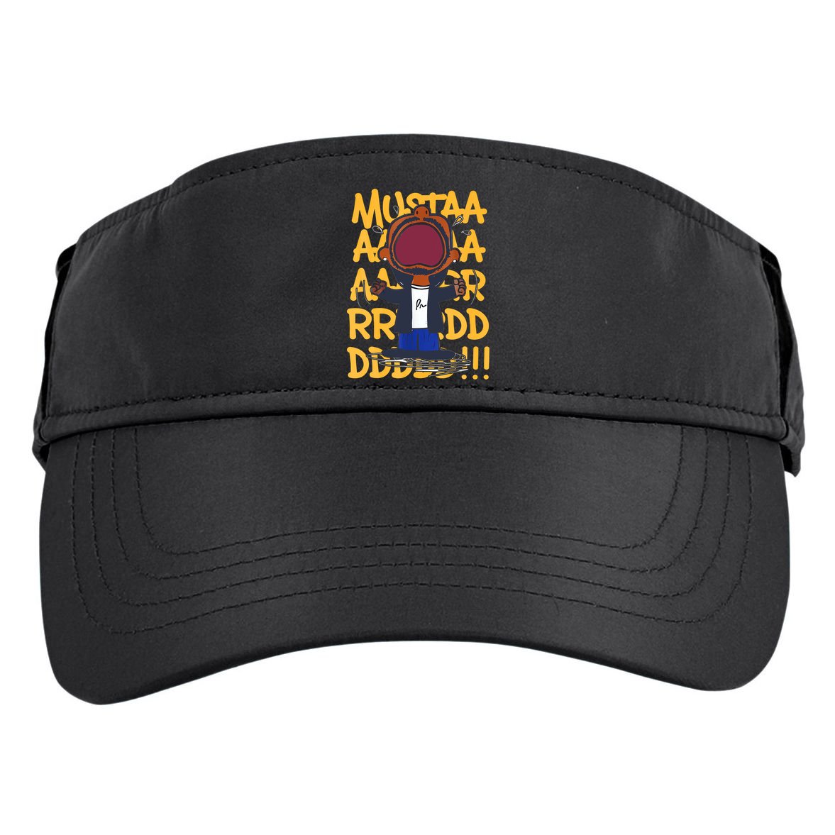 Mustard Meme Adult Drive Performance Visor