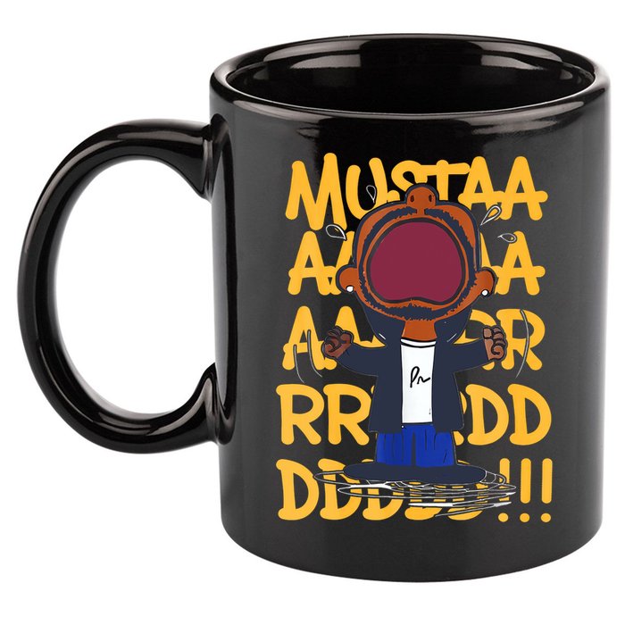 Mustard Meme 11oz C Handle Ceramic Mug