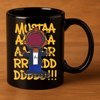 Mustard Meme 11oz C Handle Ceramic Mug