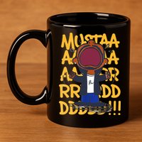 Mustard Meme 11oz C Handle Ceramic Mug