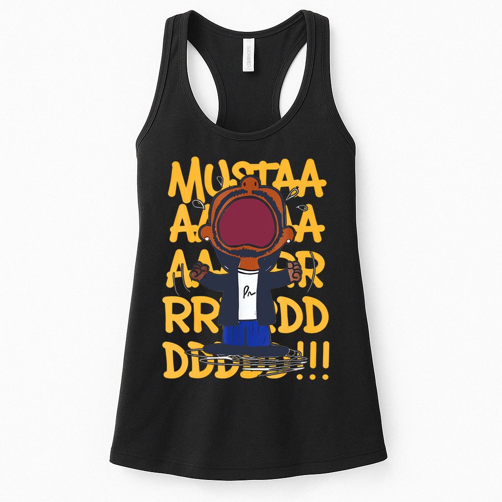 Mustard Meme Womens Tank Top