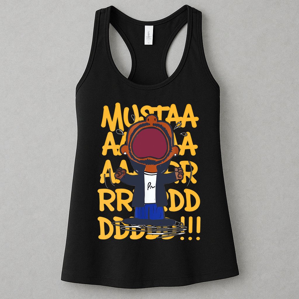 Mustard Meme Womens Tank Top