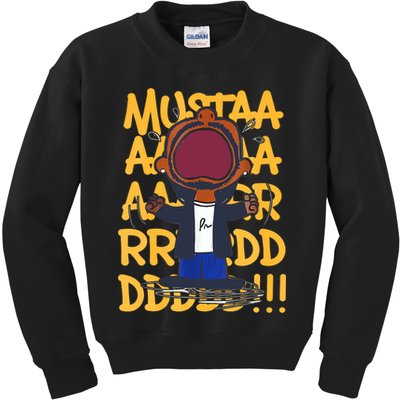 Mustard Meme Kids Sweatshirt