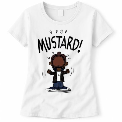 Mustard Meme Womens T-Shirt