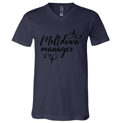 Meltdown Manager V-Neck T-Shirt