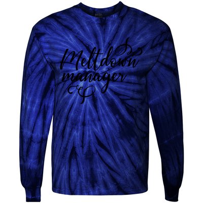 Meltdown Manager Tie-Dye Long Sleeve Shirt