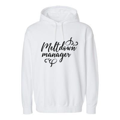 Meltdown Manager Garment-Dyed Fleece Hoodie